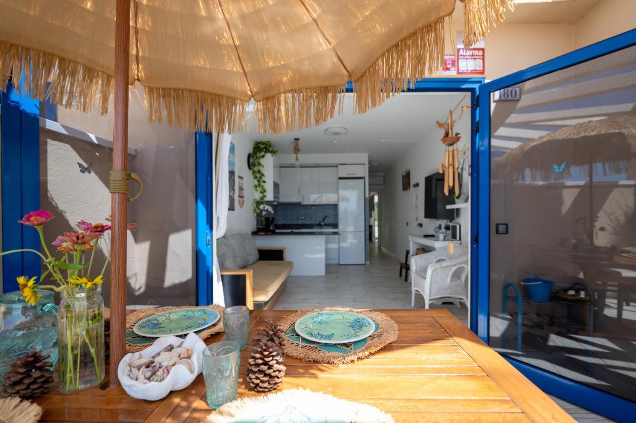 Apartamentos Playa Feliz 普拉亚戴尔雷安格莱斯 外观 照片